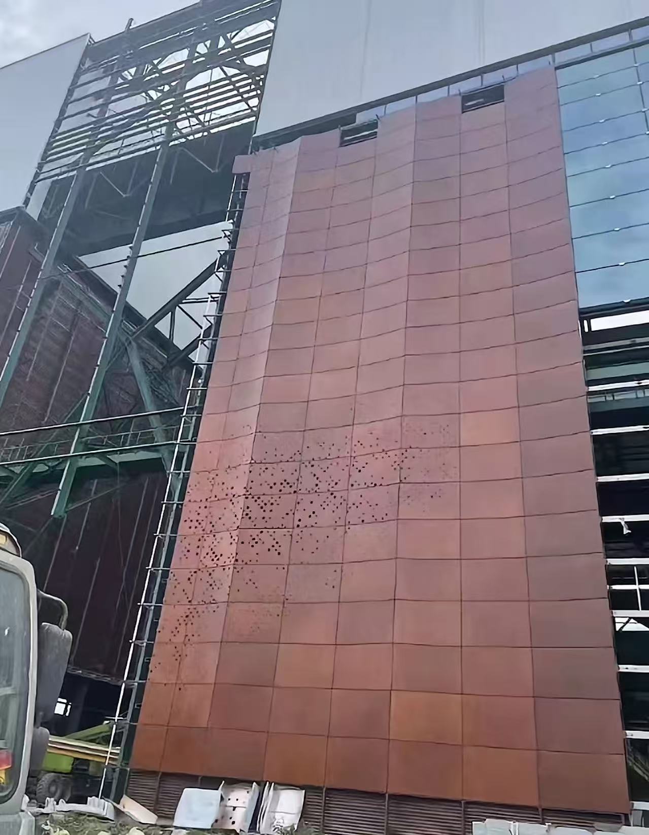 仿纹铝单板工艺细节