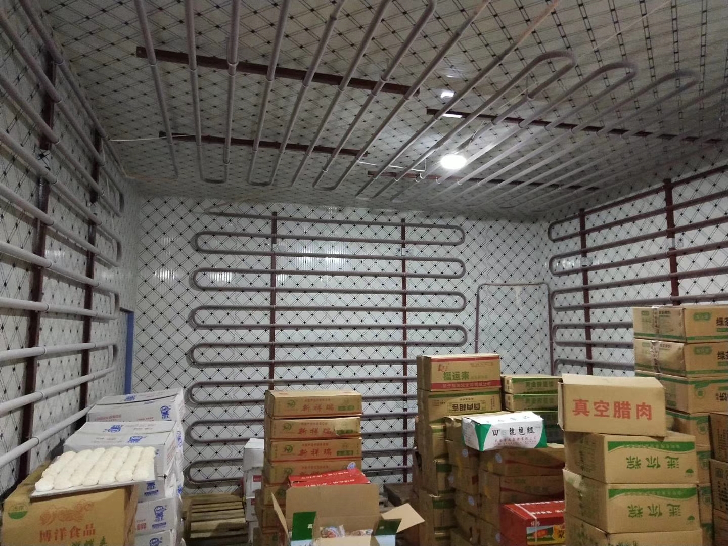 洋峰制冷冷库建设项目实景