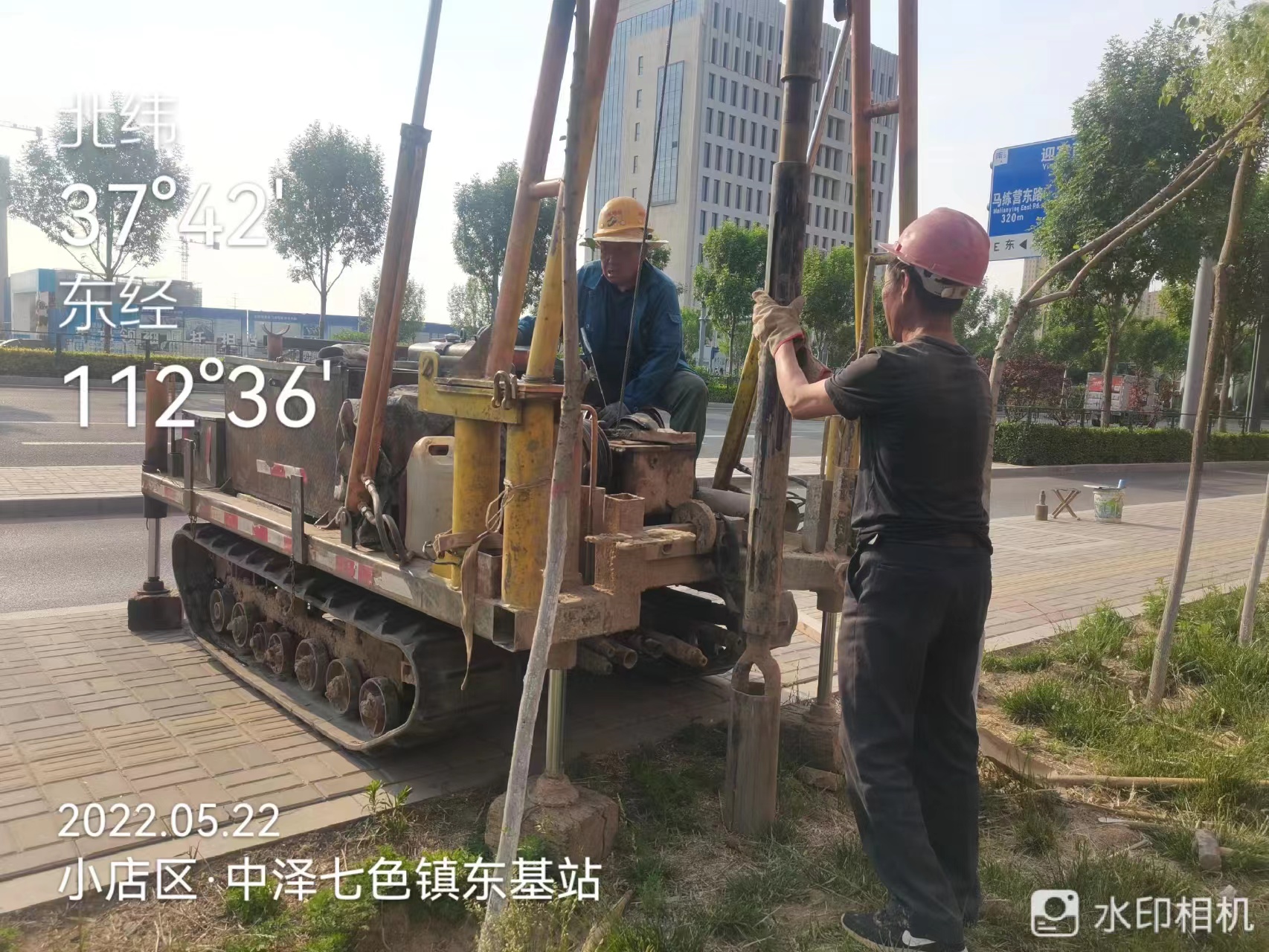 工程测量设备展示