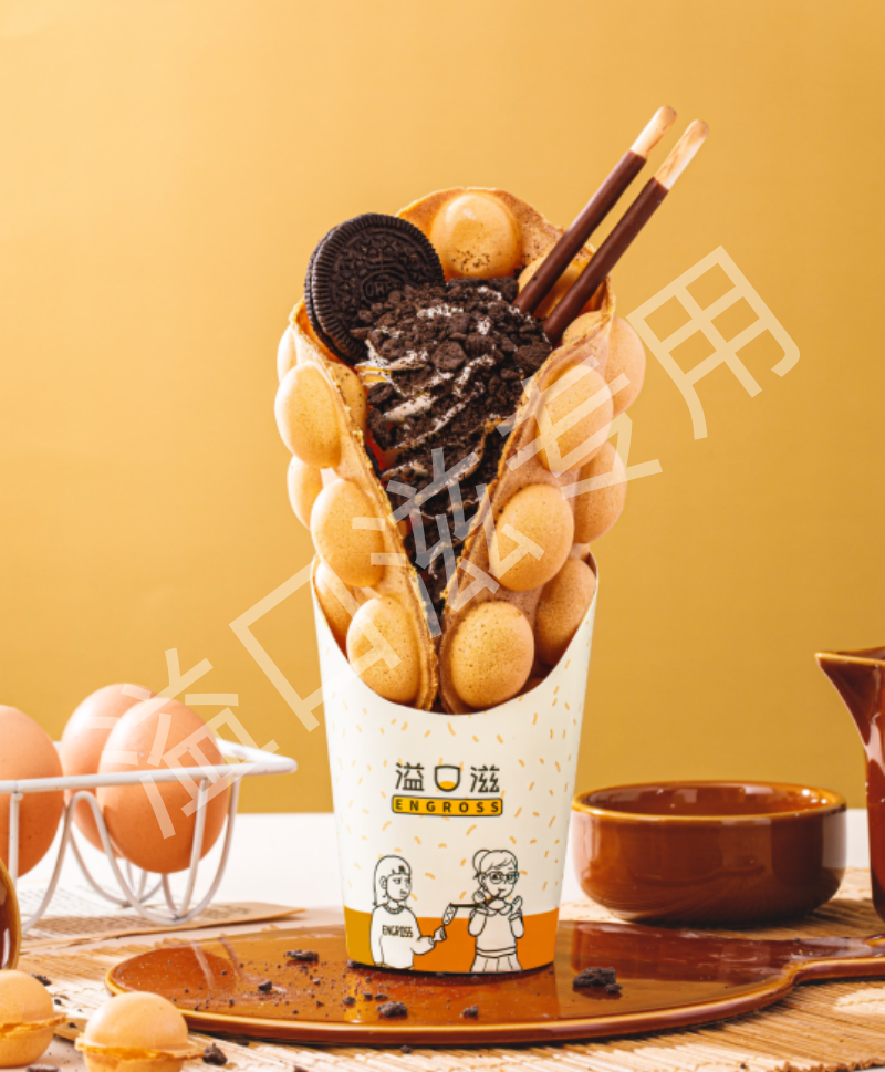 溢口滋鸡蛋仔产品展示