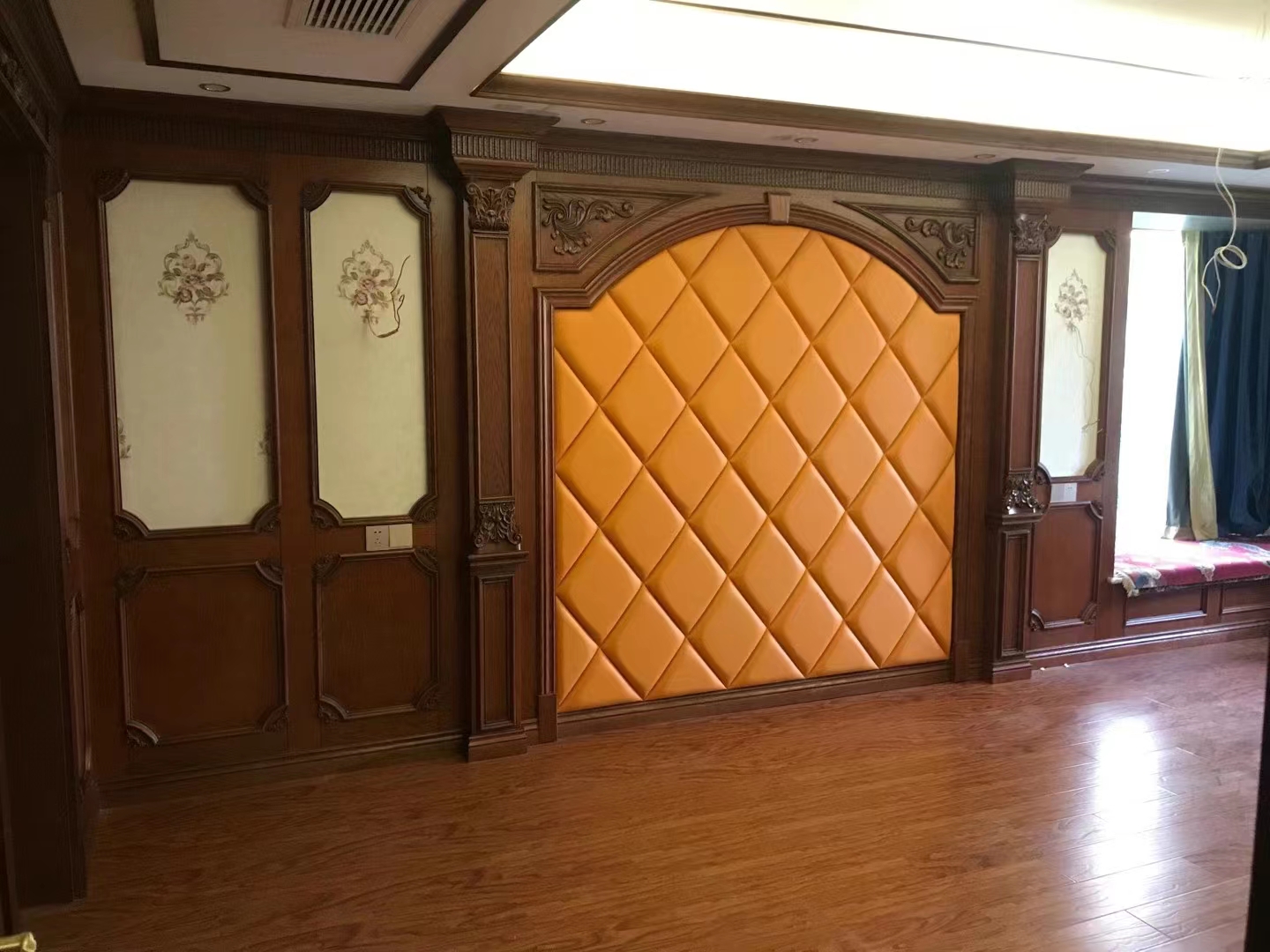 护墙板安装案例