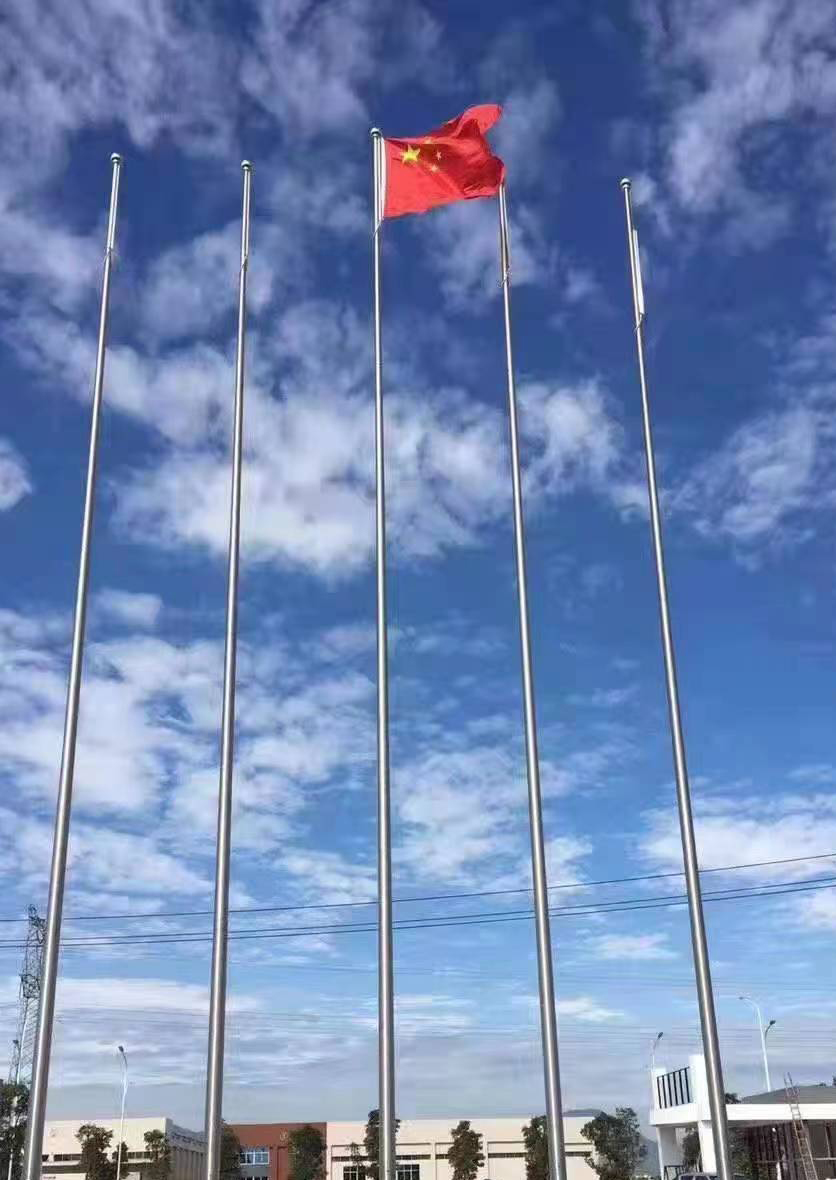 不锈钢旗杆产品展示