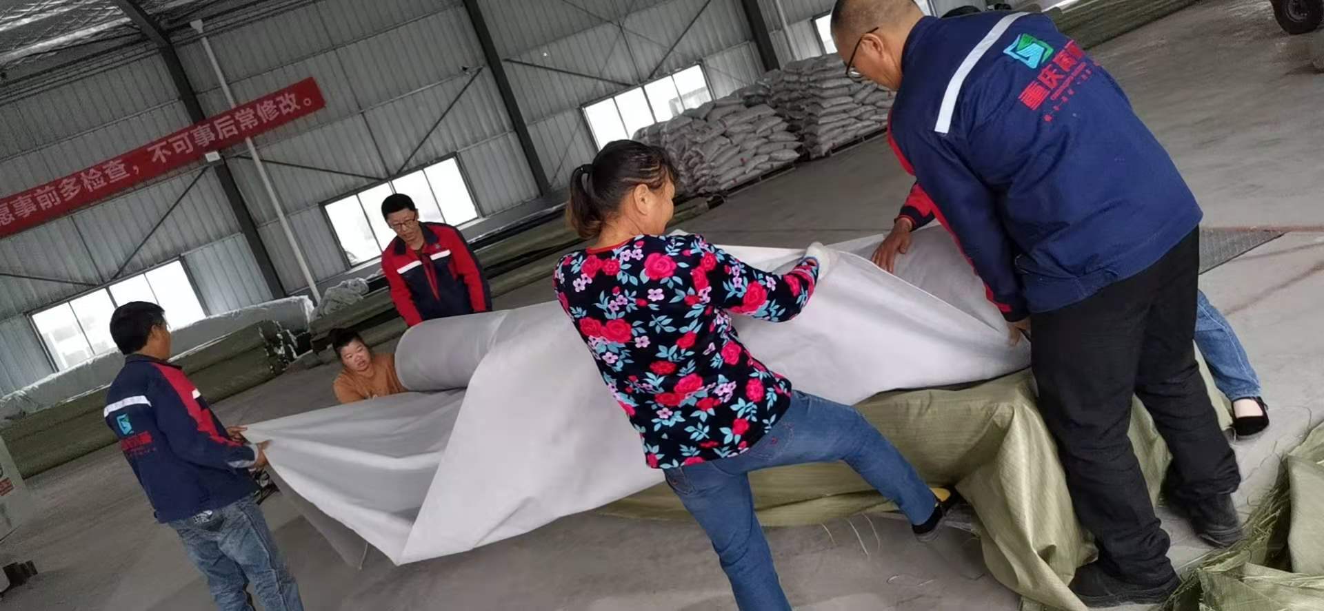 复合土工膜产品展示