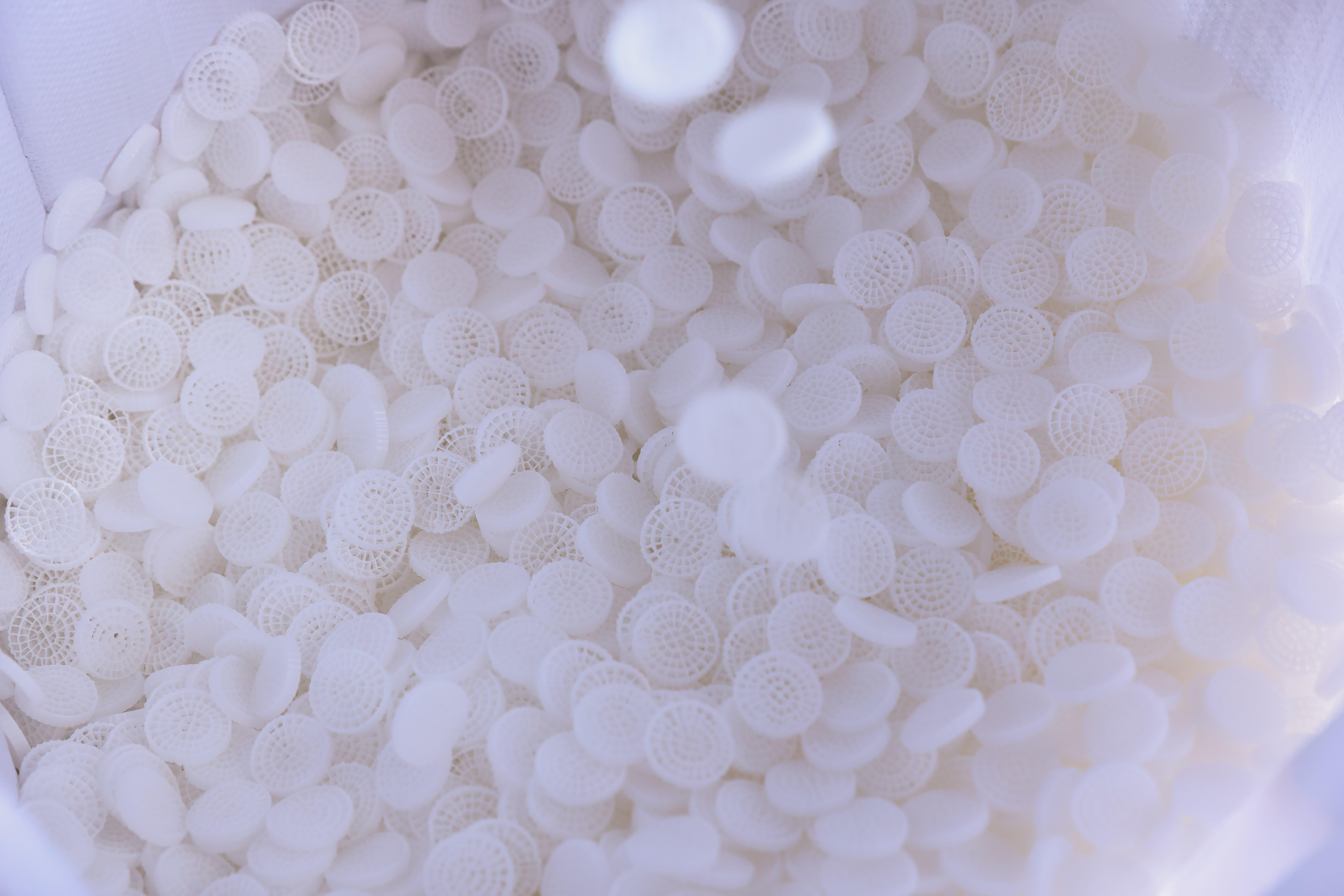 不同规格MBBR填料对比