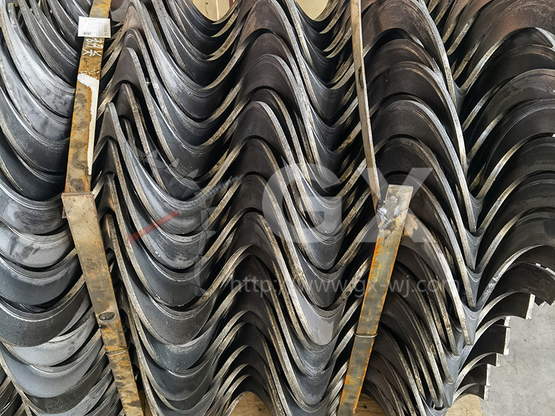 广兴机械螺旋叶片生产车间一览