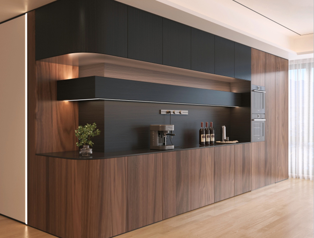 亿芯木业水漆木门展厅实景