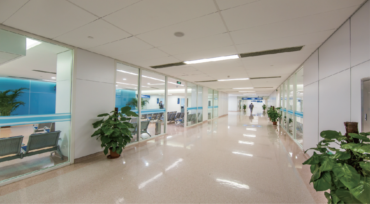 现代办公空间防火隔断应用