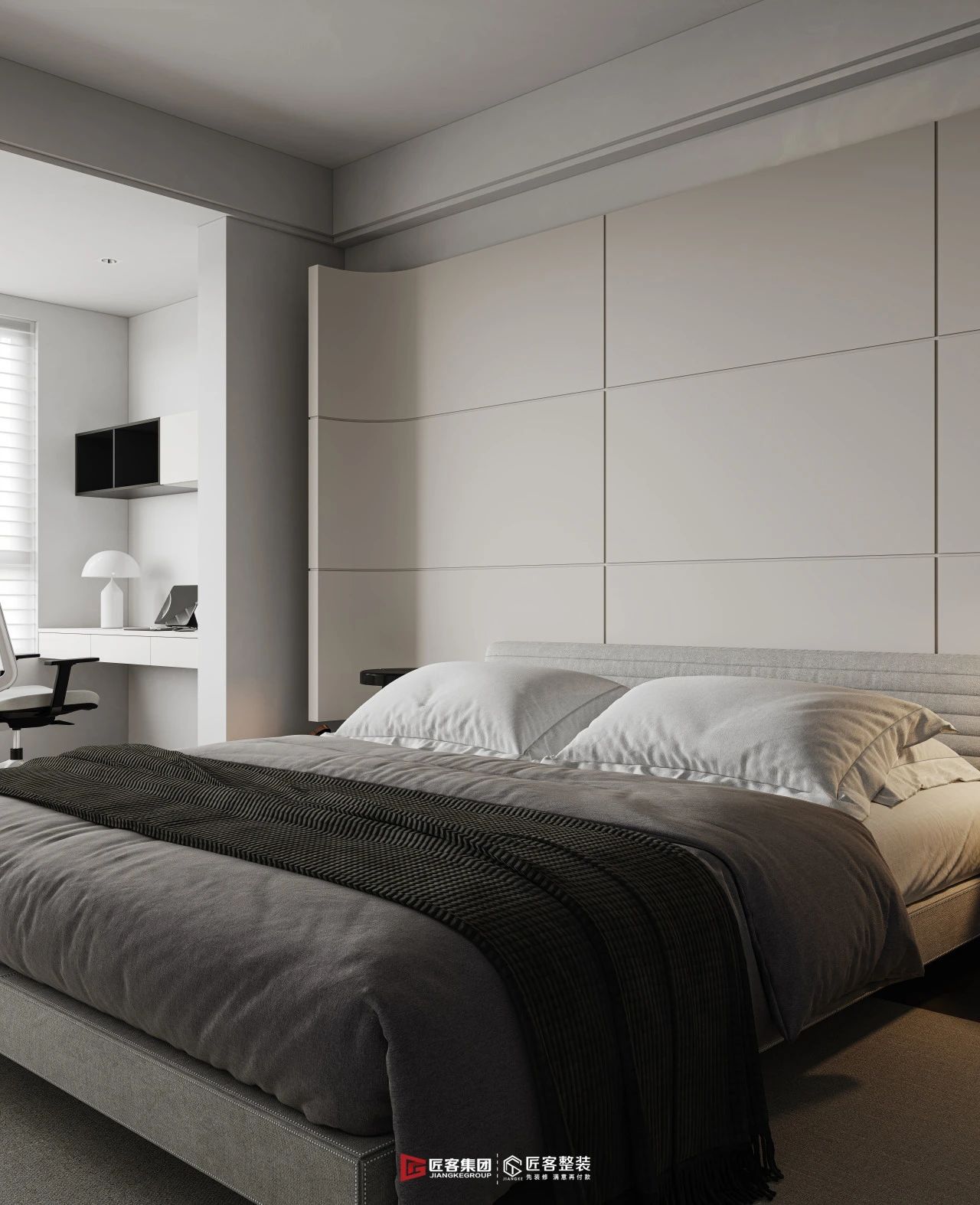 轩尼饰家全案设计服务流程示意图