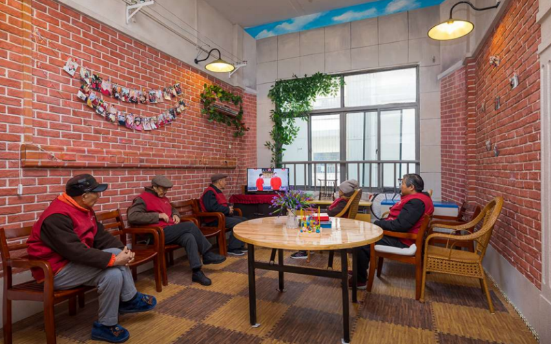 养老机构适老化环境示意图