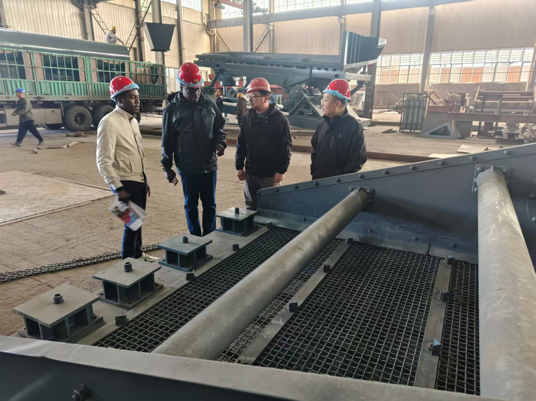 应用于客户现场的锦泽跳汰选煤系统全景