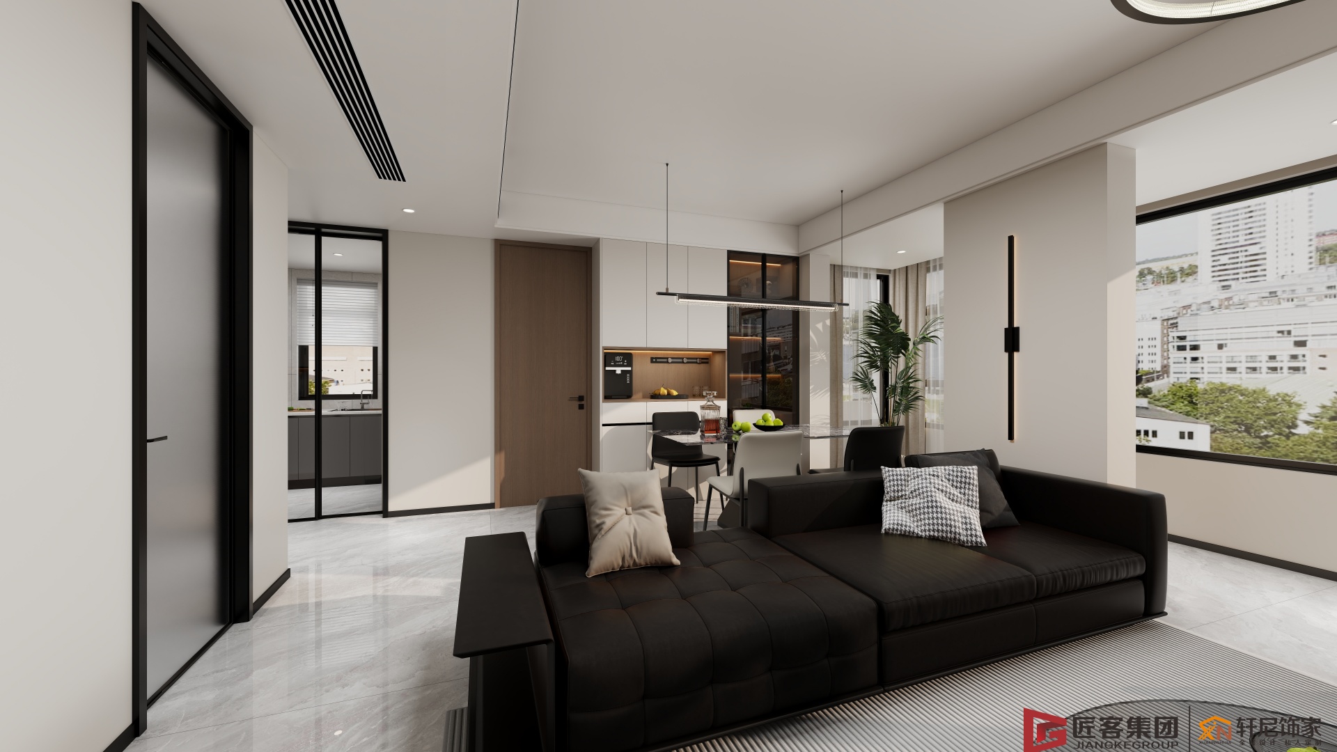 全案设计实现的空间效果