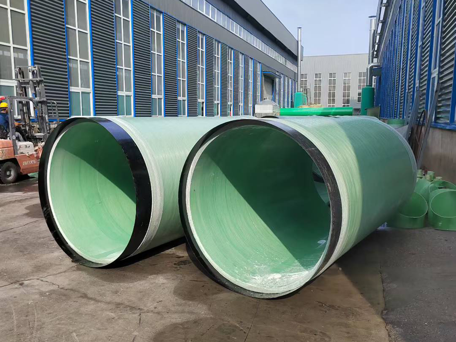 文进玻璃钢夹砂管道产品展示