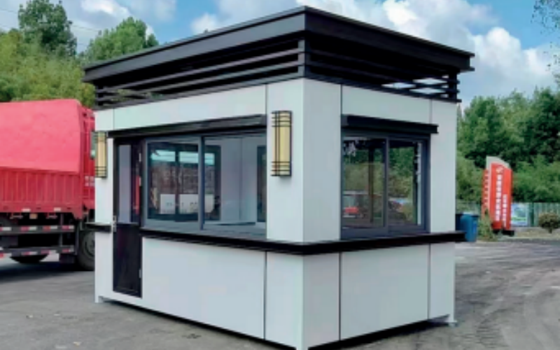 岗亭制造工艺展示