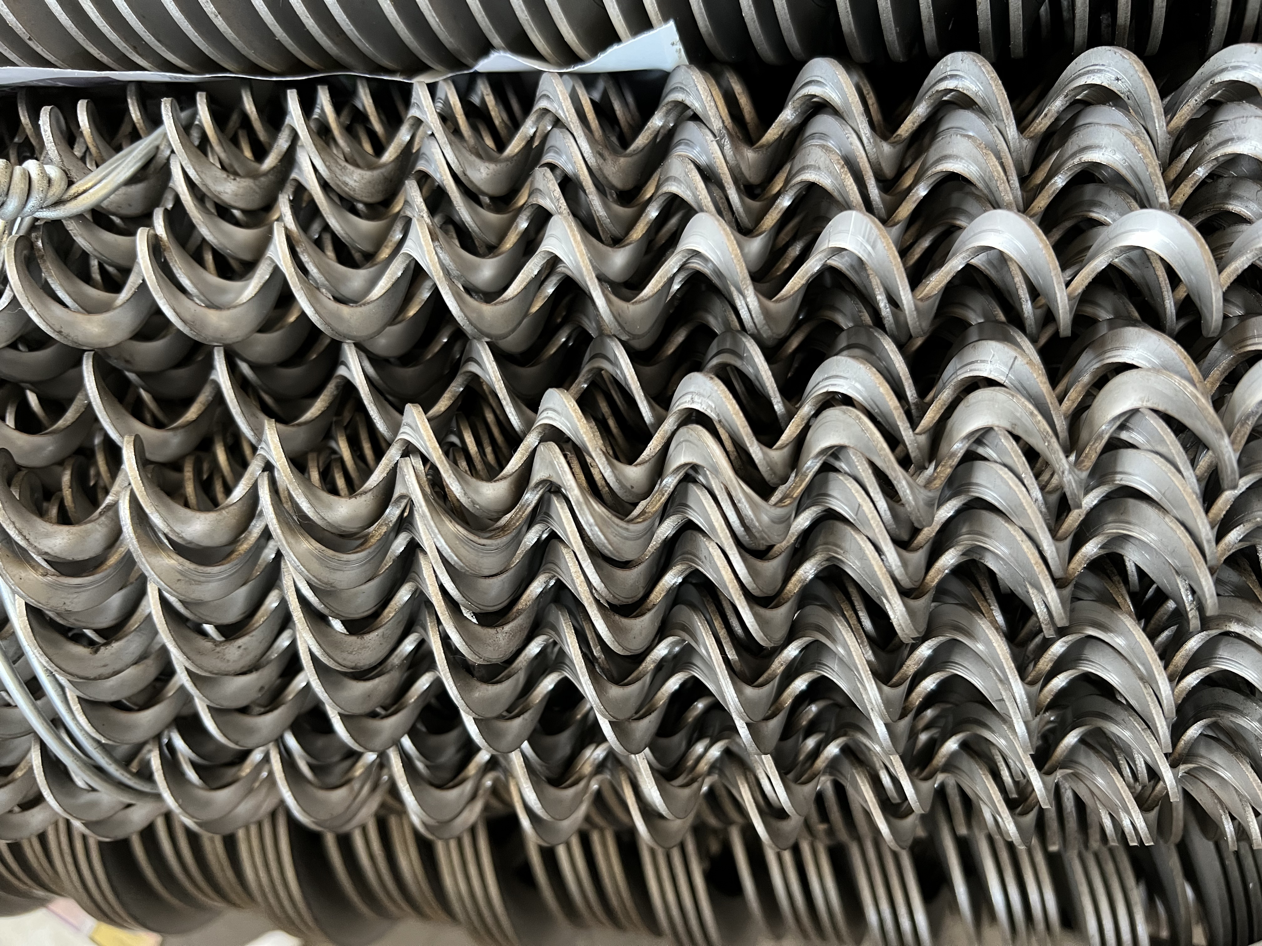 广兴不锈钢螺旋叶片生产车间实拍