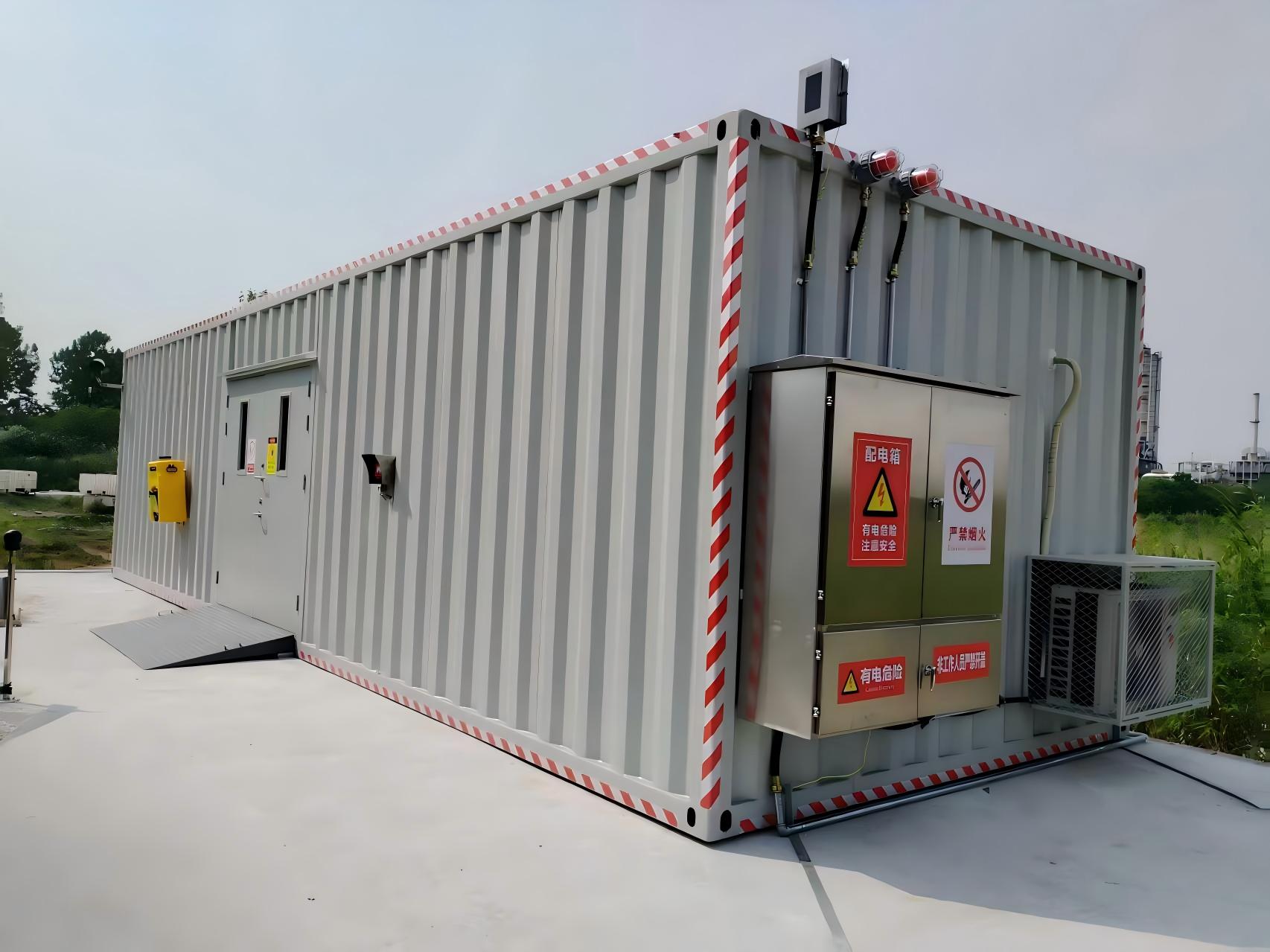 安徽沃斯伦智能科技有限公司生产的设备集装箱外观