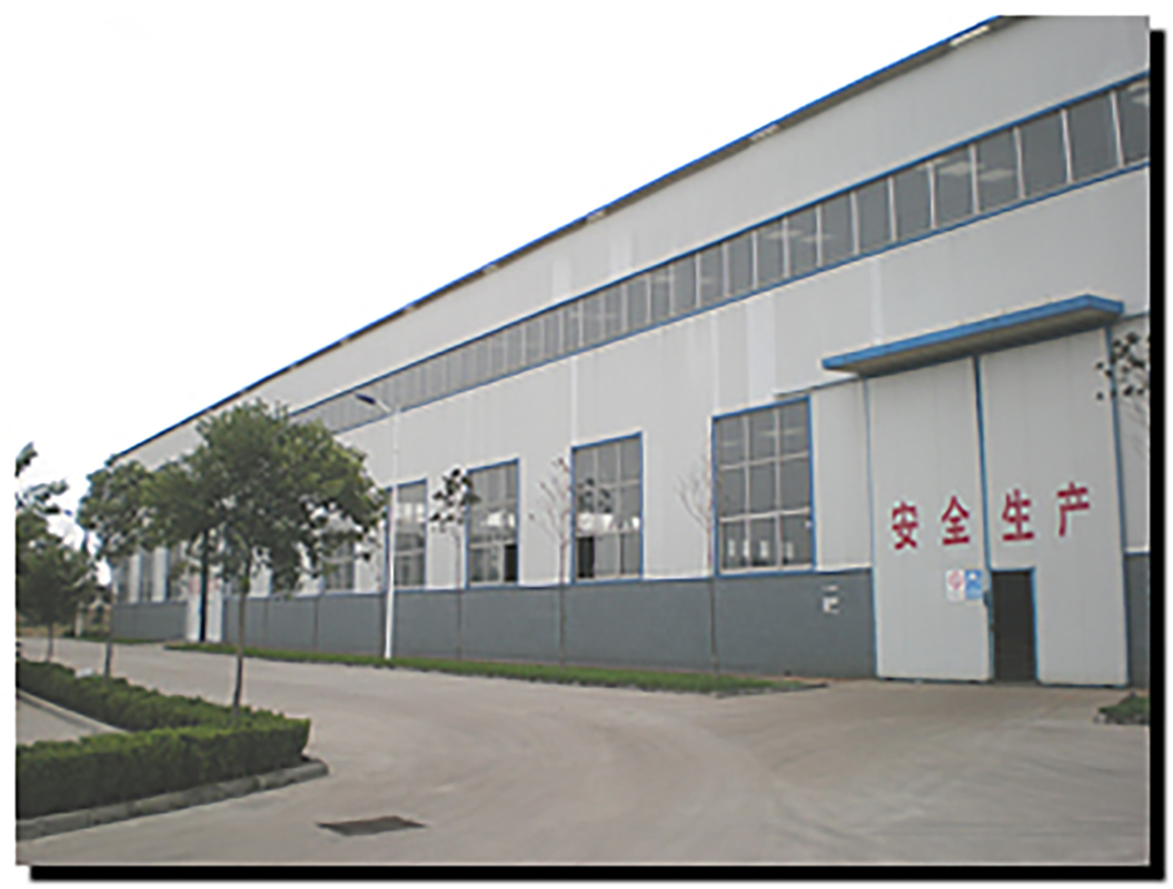 现代化工生产车间示意