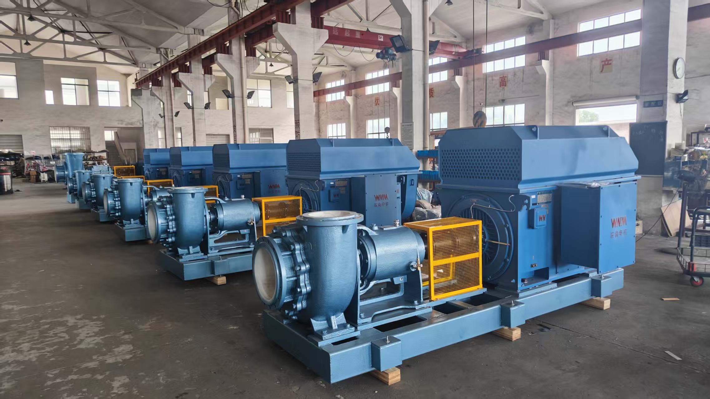 脱硫泵内部结构或材质特写图