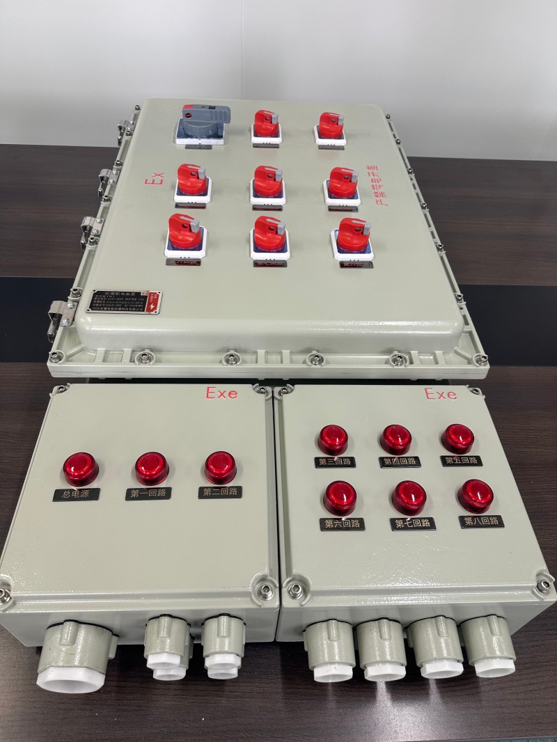 防爆配电箱内部结构与元件布局