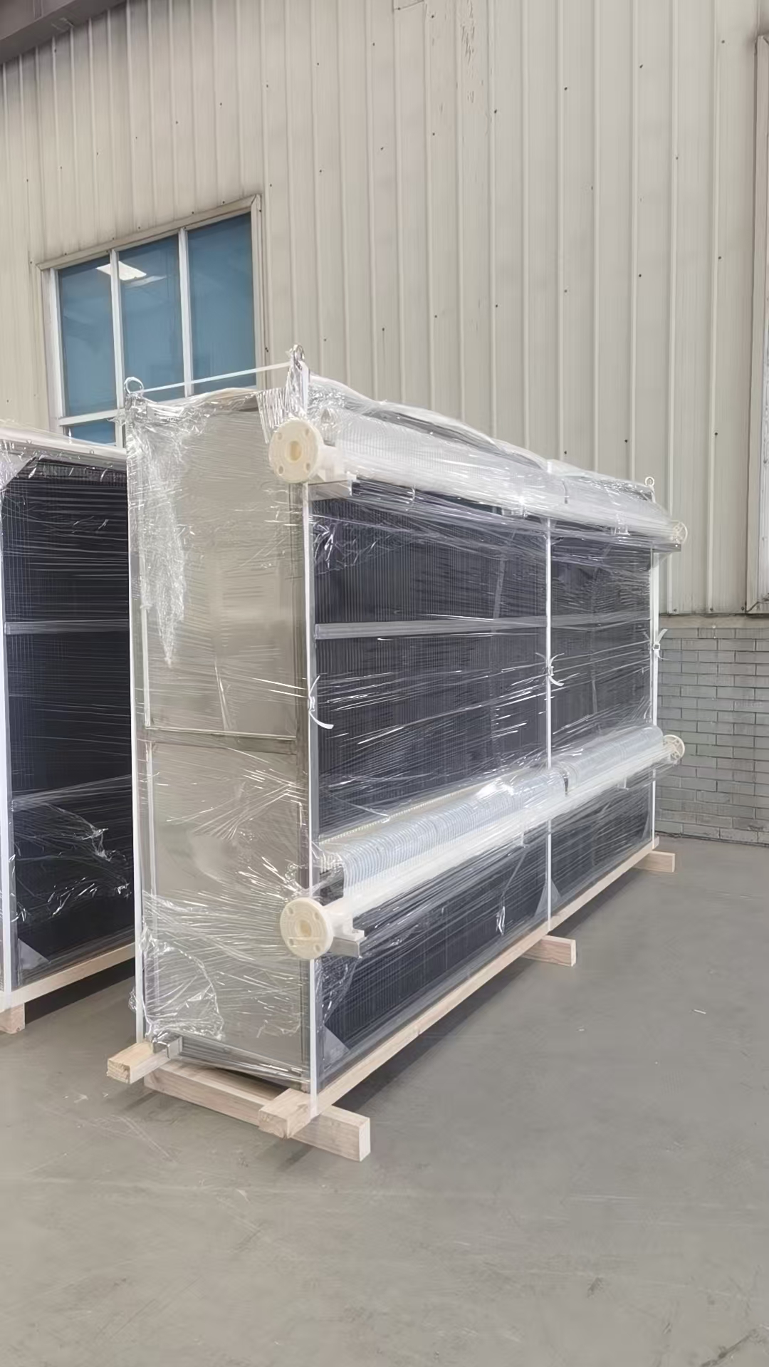 MBR膜支架安装现场与细节展示