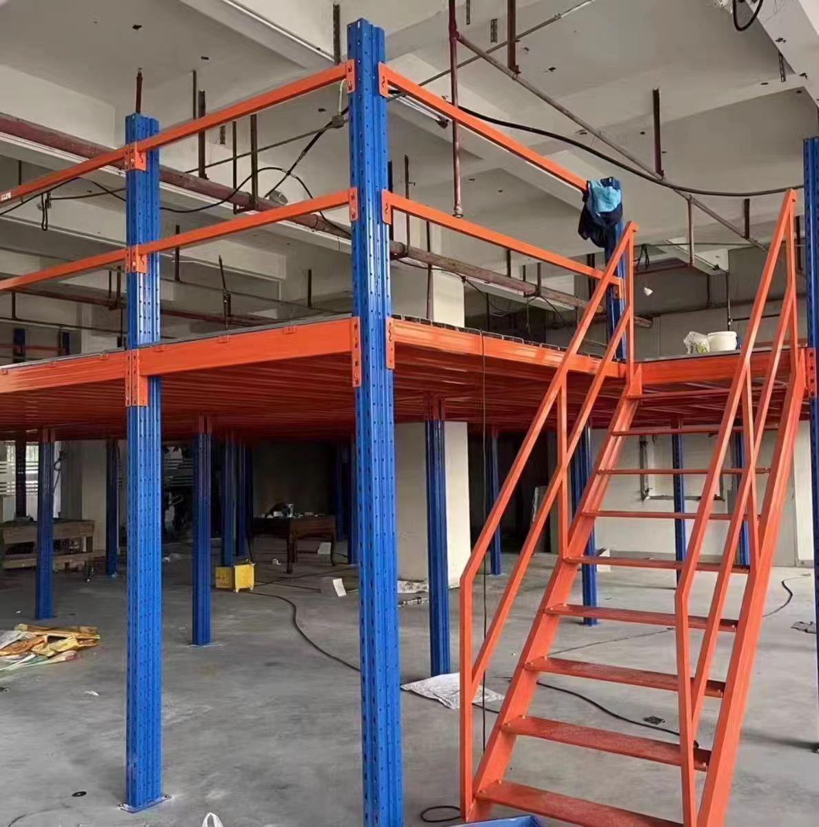 浩邦智能重型横梁式货架在大型仓库中的应用实景