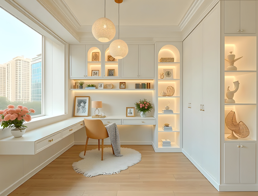 亿芯木业水漆木门产品展示