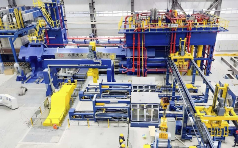 现代化铝型材挤压生产线