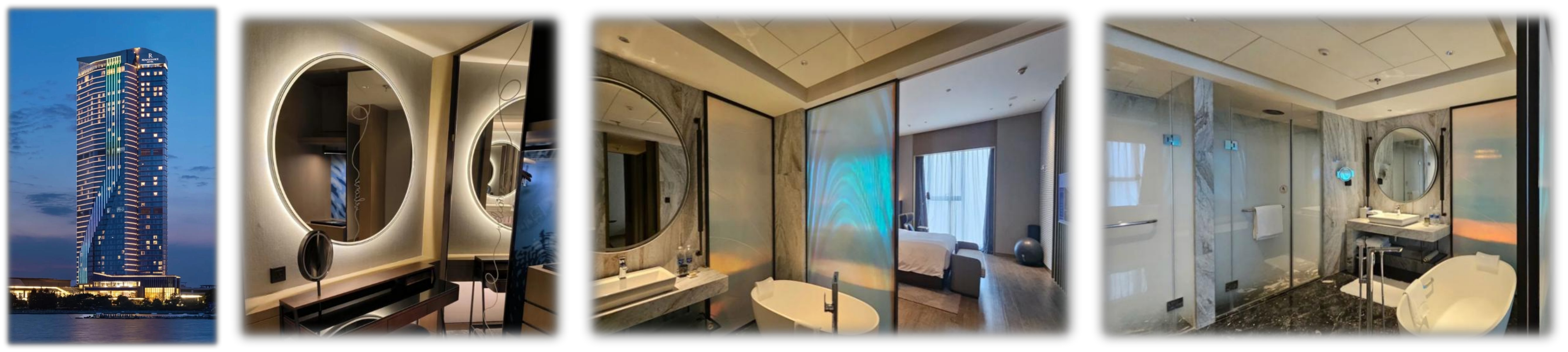 玻璃极窄门应用效果图