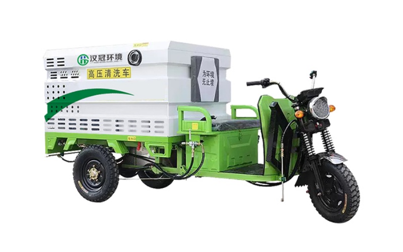 电动冲洗车作业场景