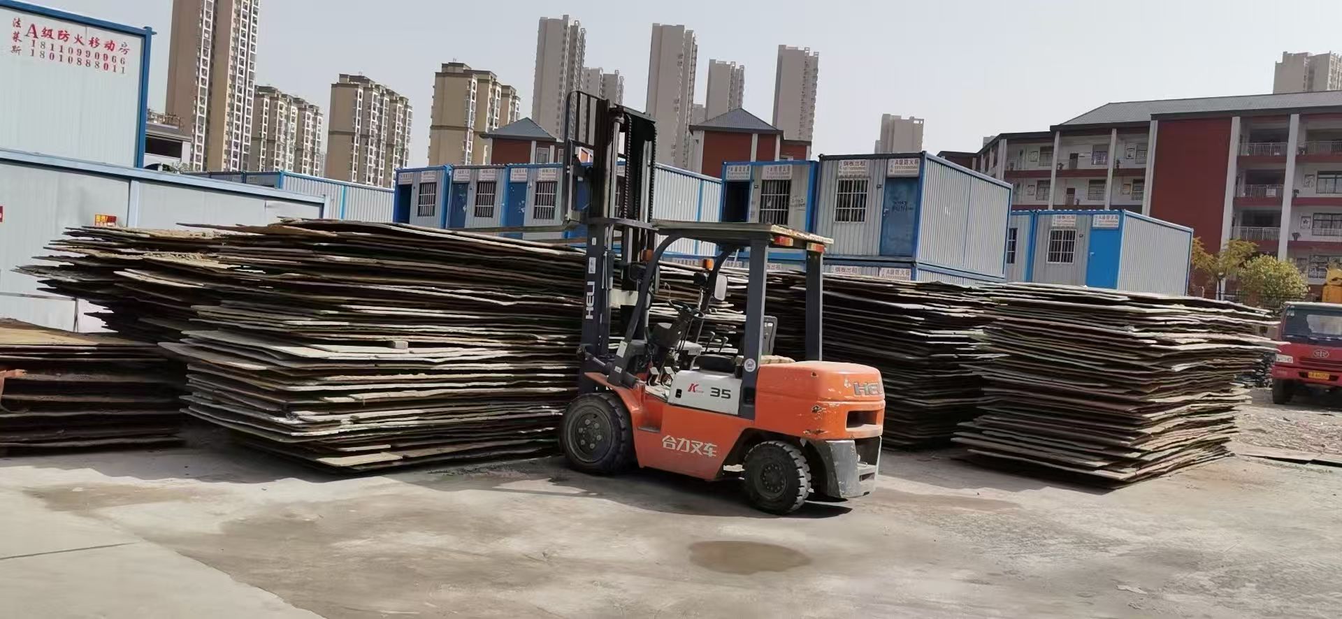 安徽兆坤集装箱有限公司标准化住人集装箱生产车间