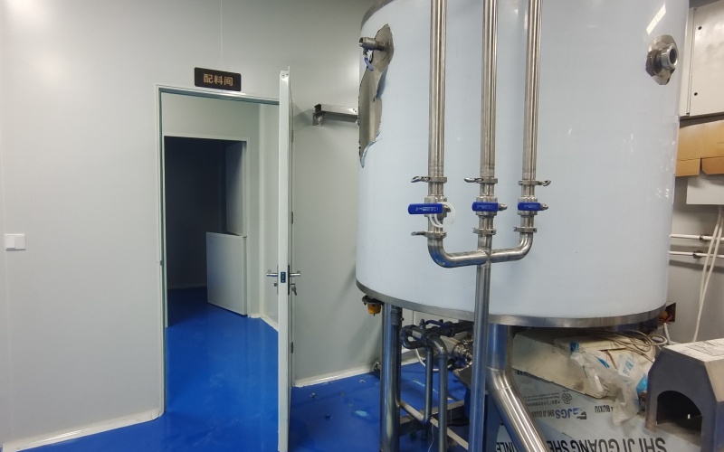 食品净化车间气流组织示意图