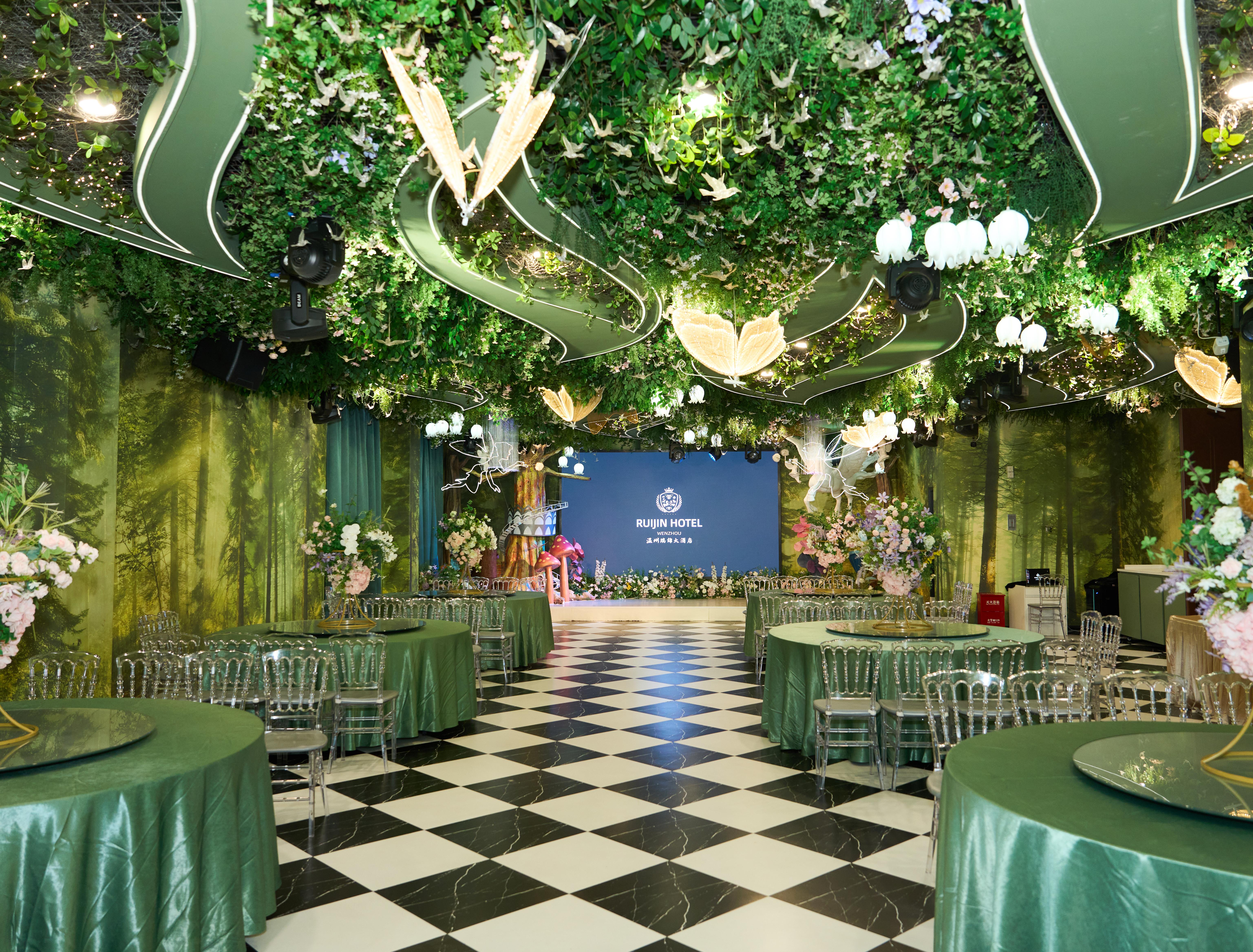 温州瑞锦大酒店精致包厢环境