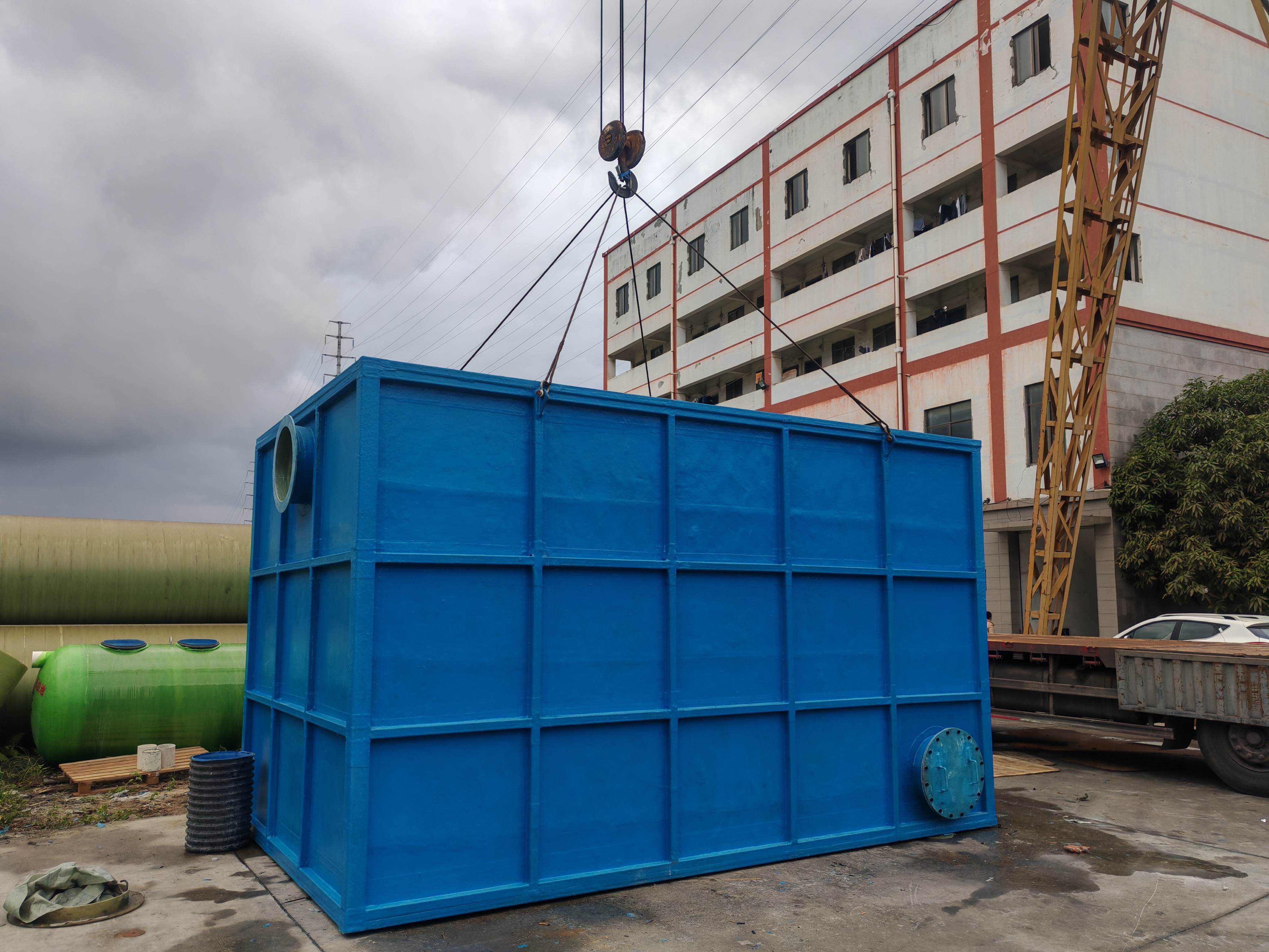 广西威玻复合材料有限公司生产车间实景