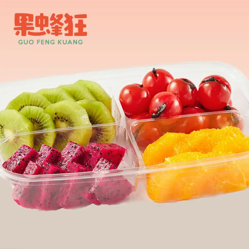 水果捞制作过程示意