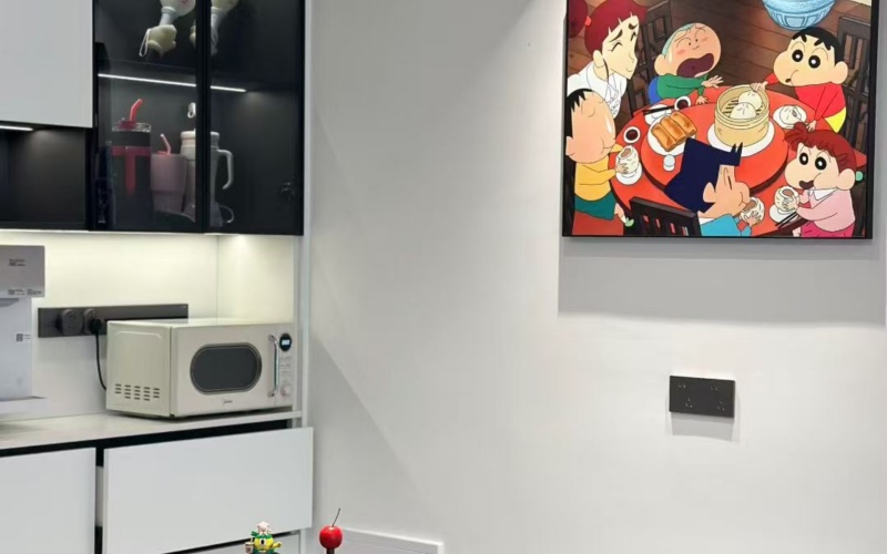 佰辰装饰完工实景-客厅空间