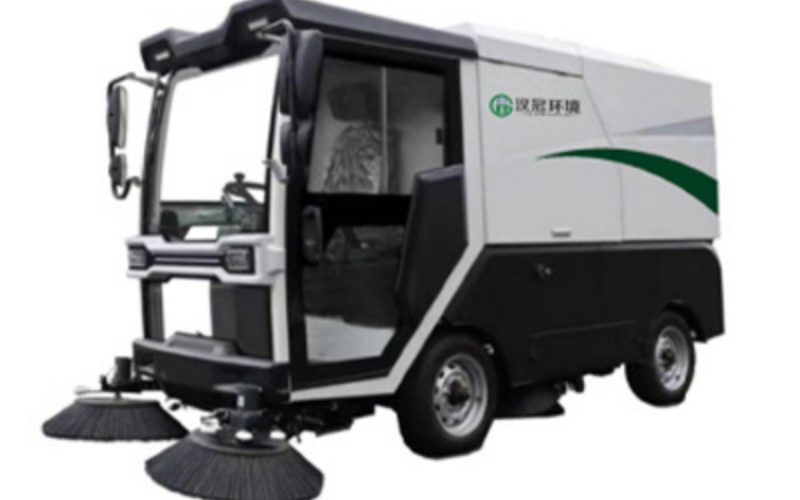 扫地车车体电泳工艺与结构示意图