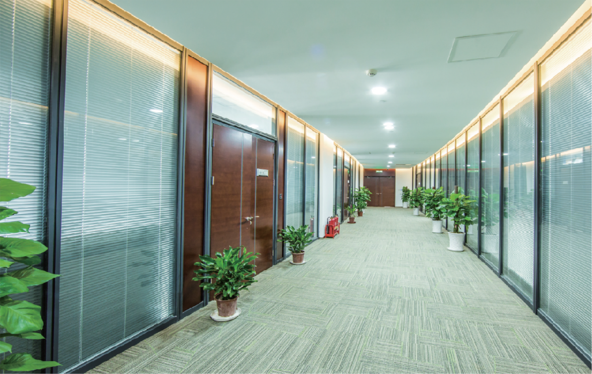 新达高梵防火玻璃隔断系统展示