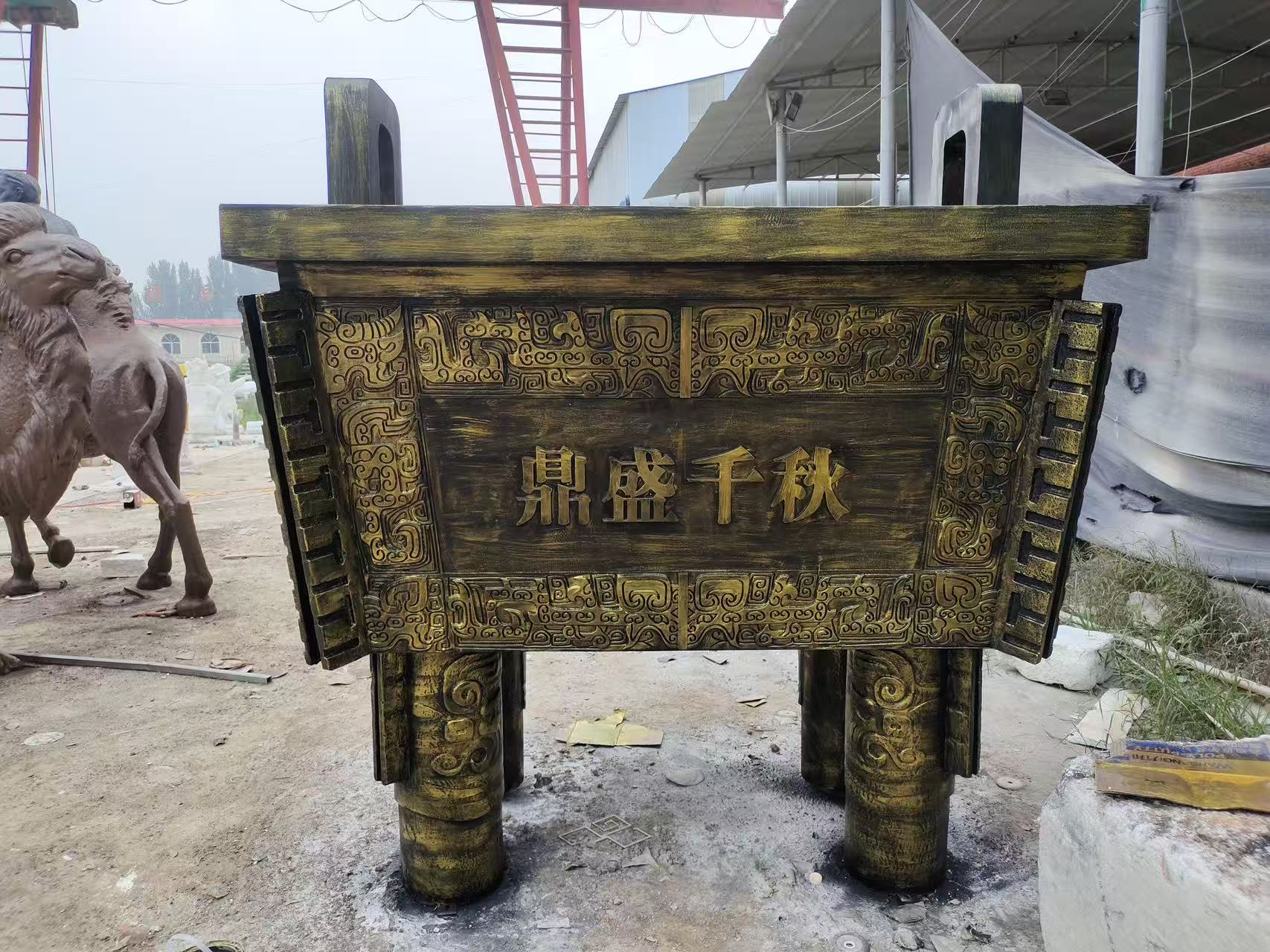 不同风格石雕在景观中的应用