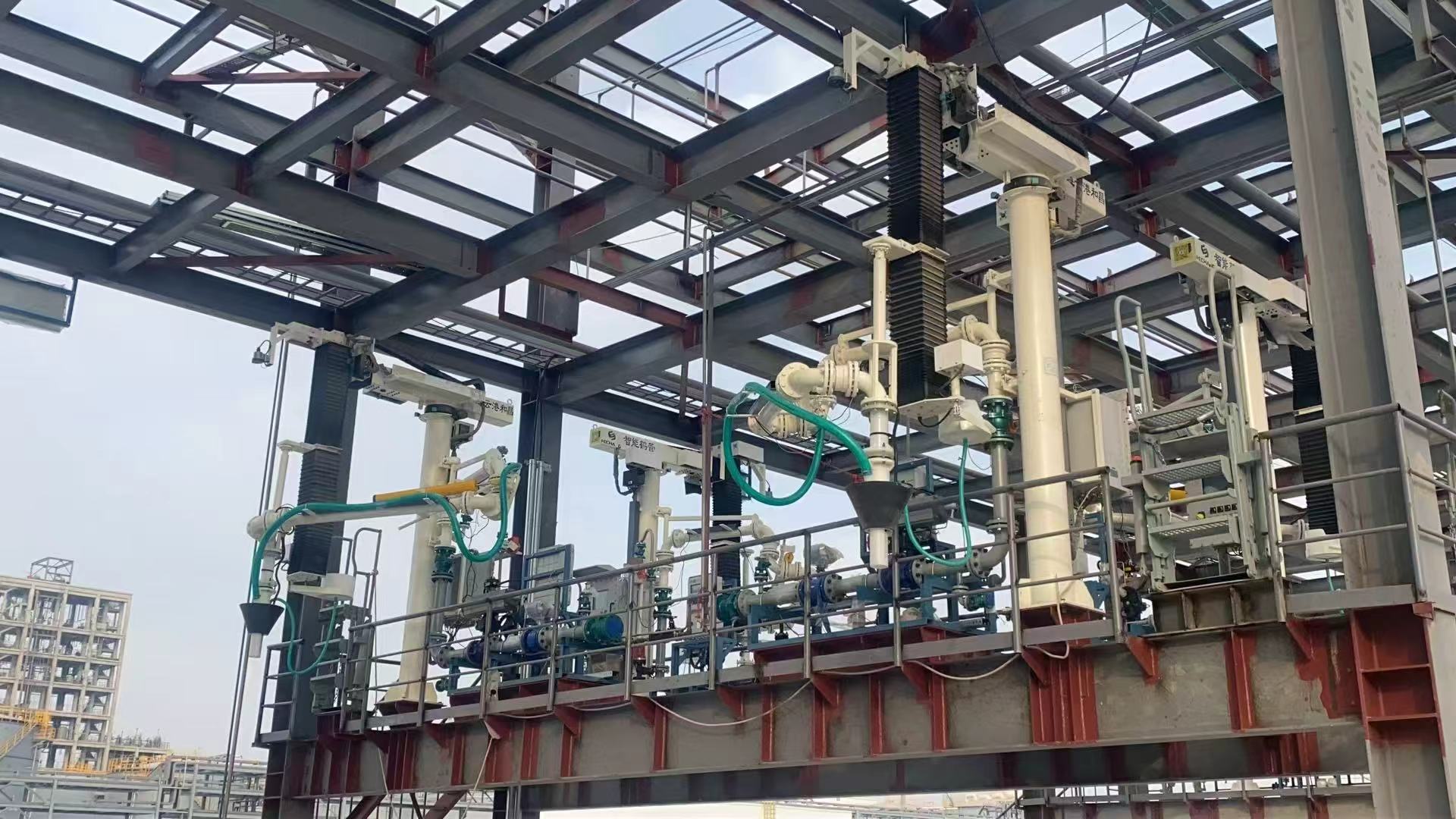 现代化智能鹤管生产车间