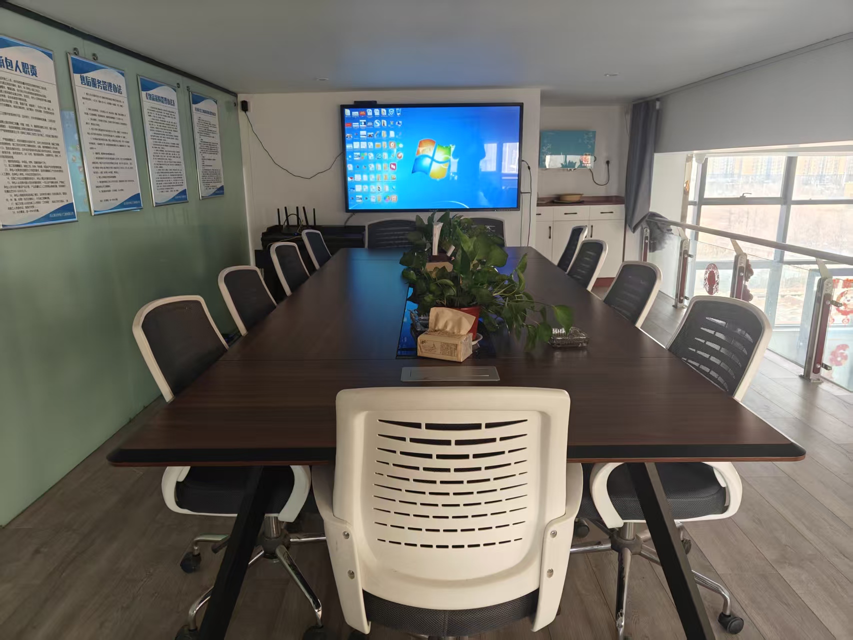 连云港天时电子工程有限公司智能化工程实施现场