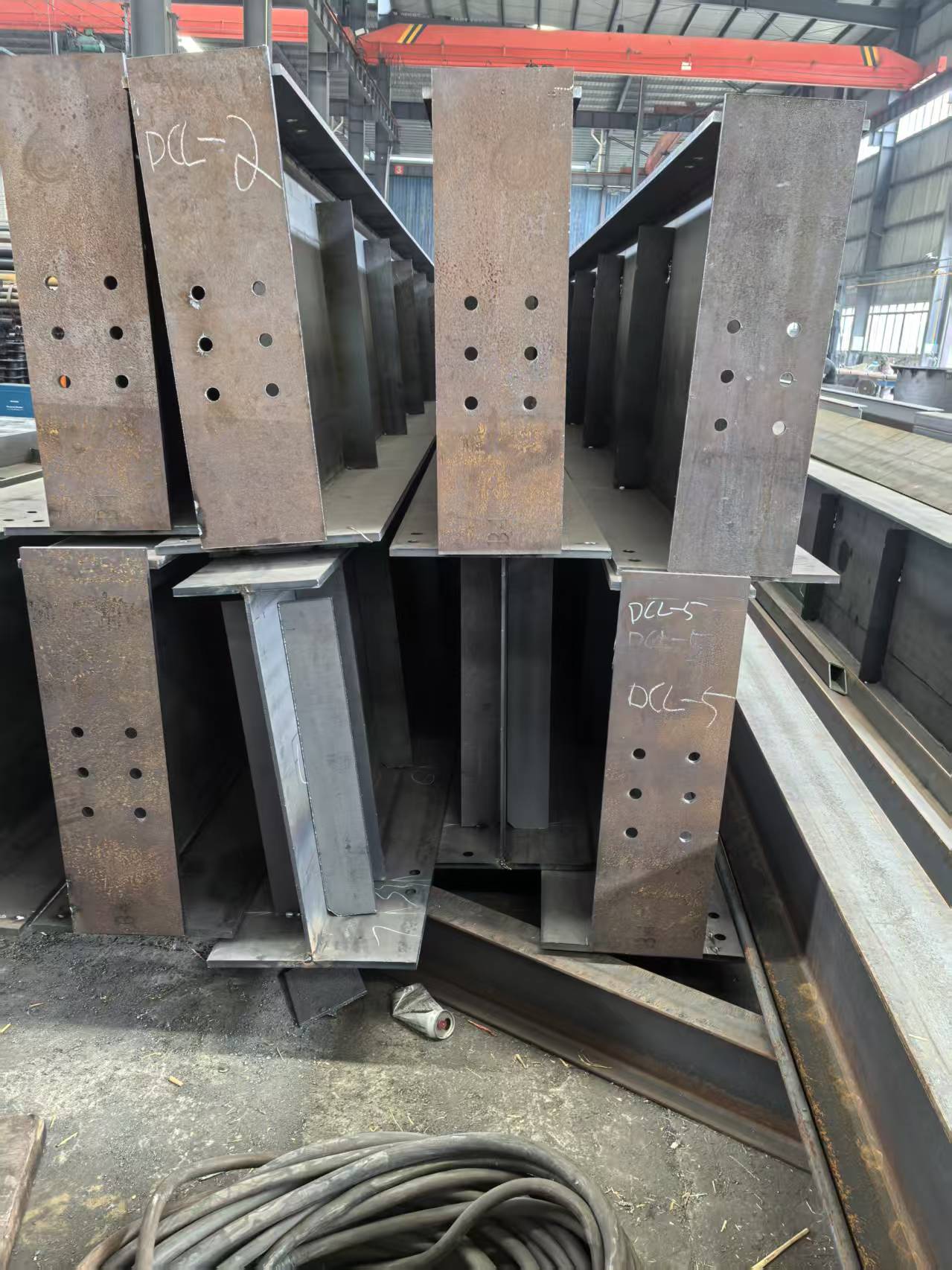 全祥钢结构现代化生产车间一瞥