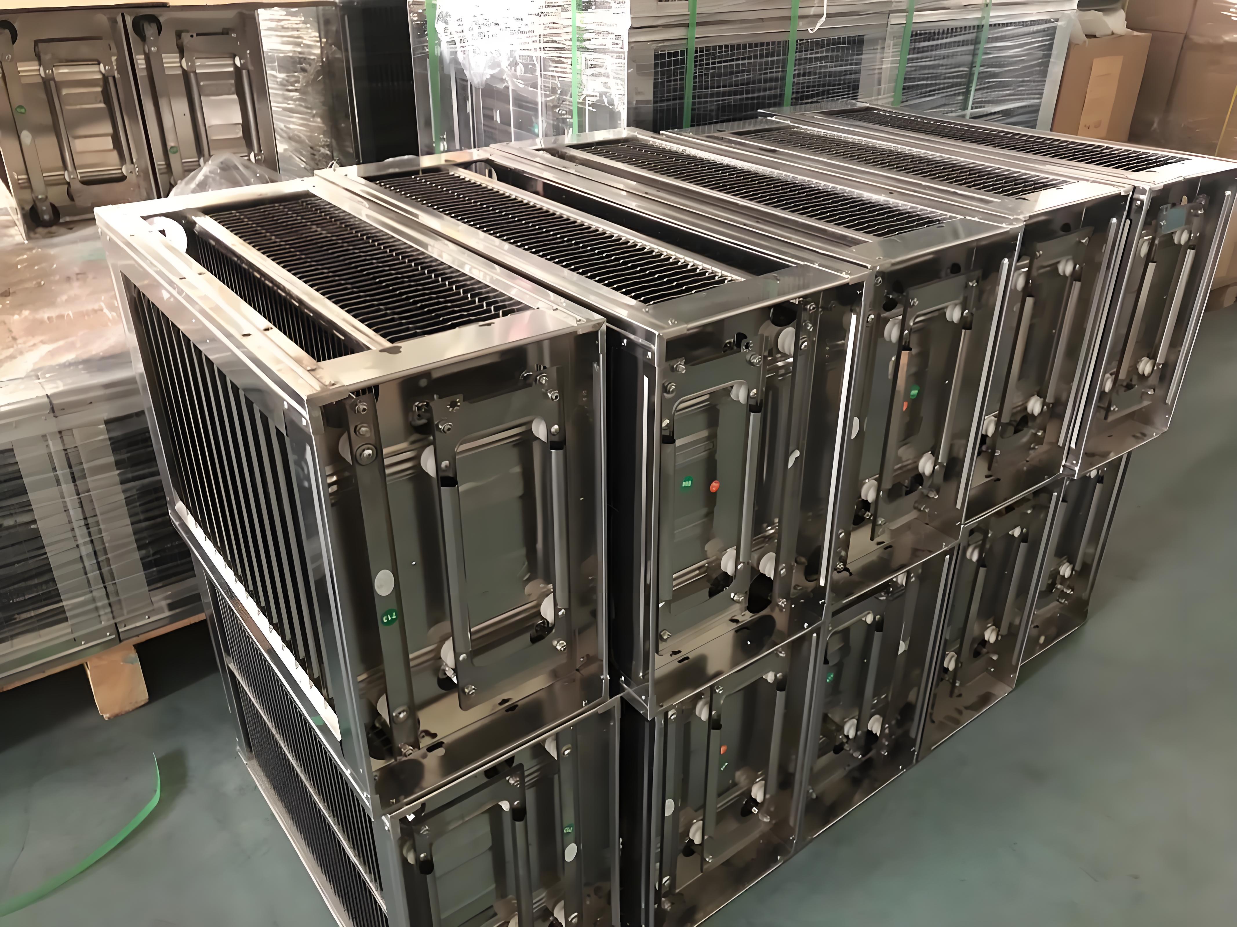 美信铝业工厂生产车间实景