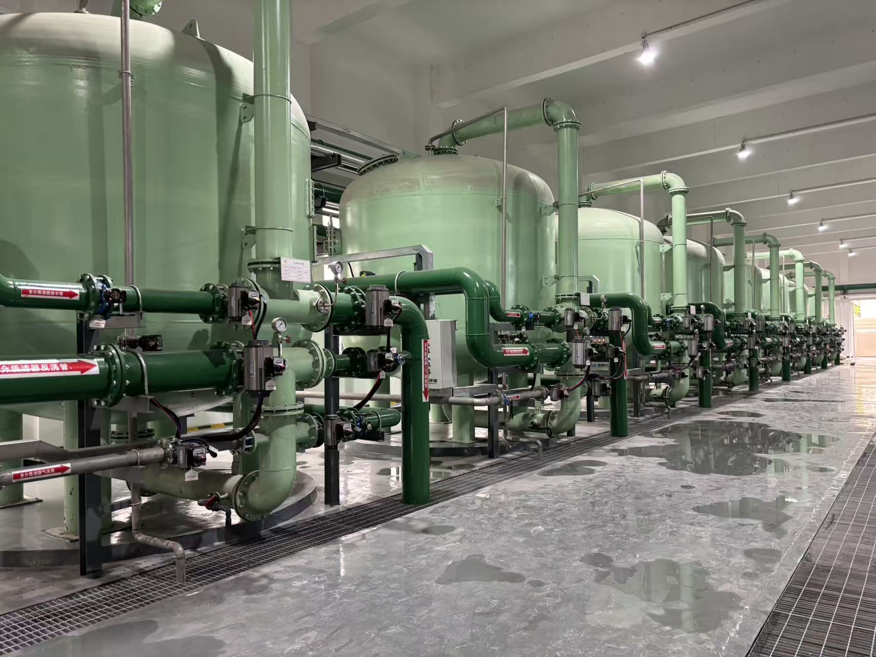 云水环保多介质过滤器设备外观