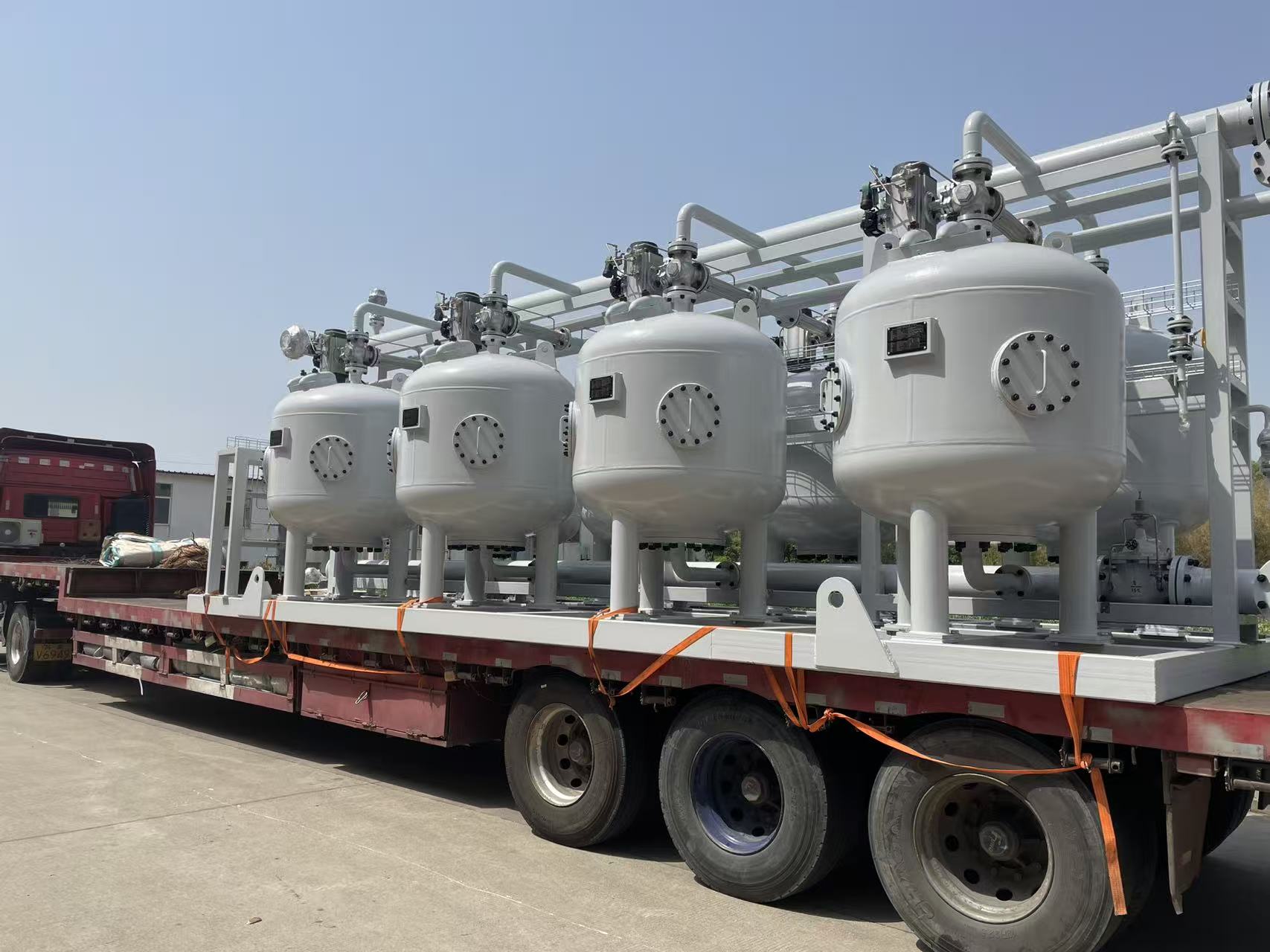 多介质过滤器在工业废水处理项目中的应用实景