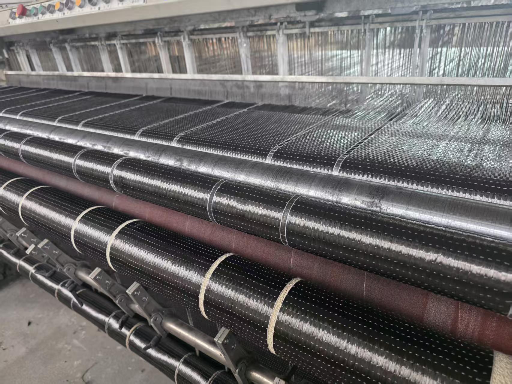 高性能碳纤维布材料特写