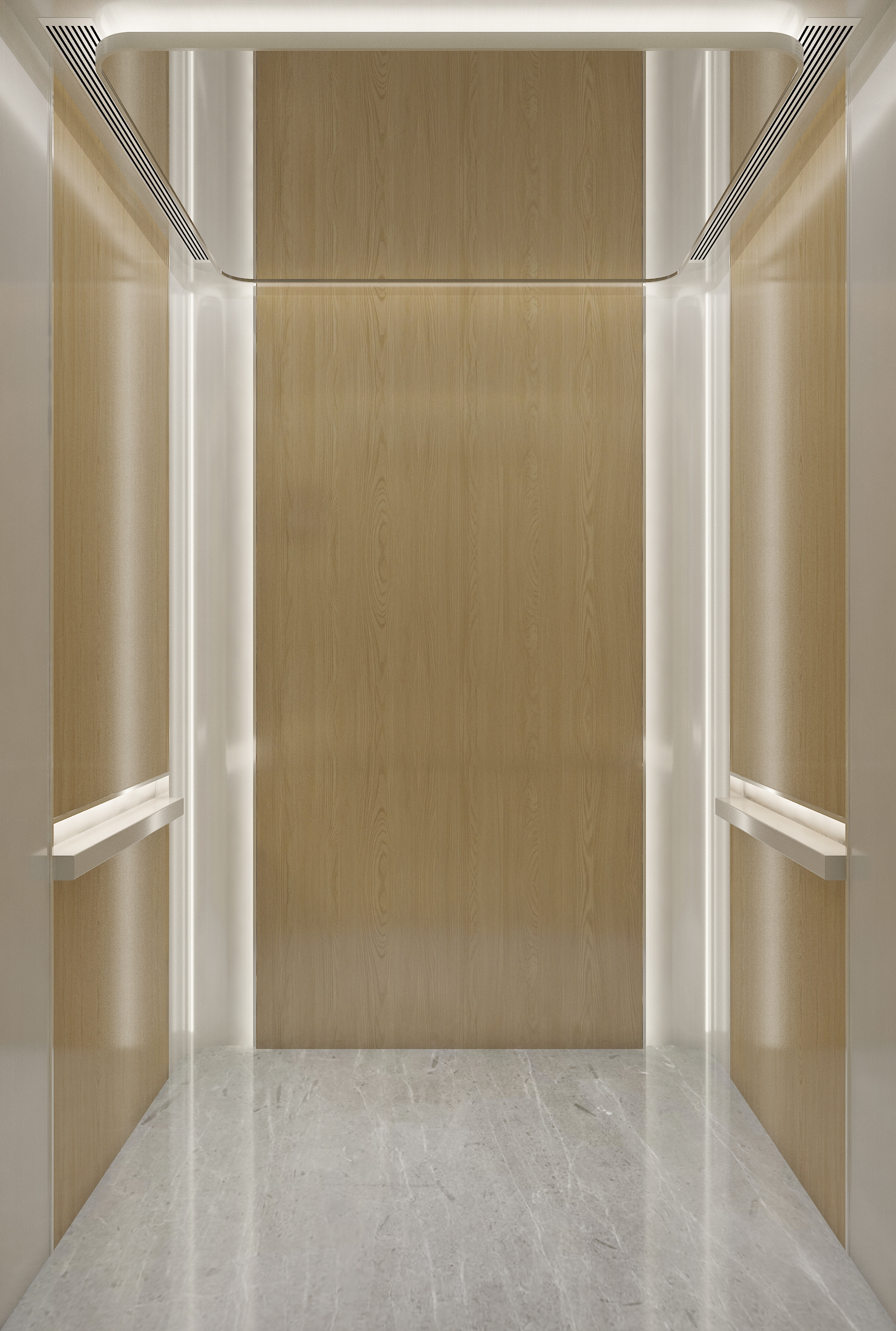 电梯装潢效果图3