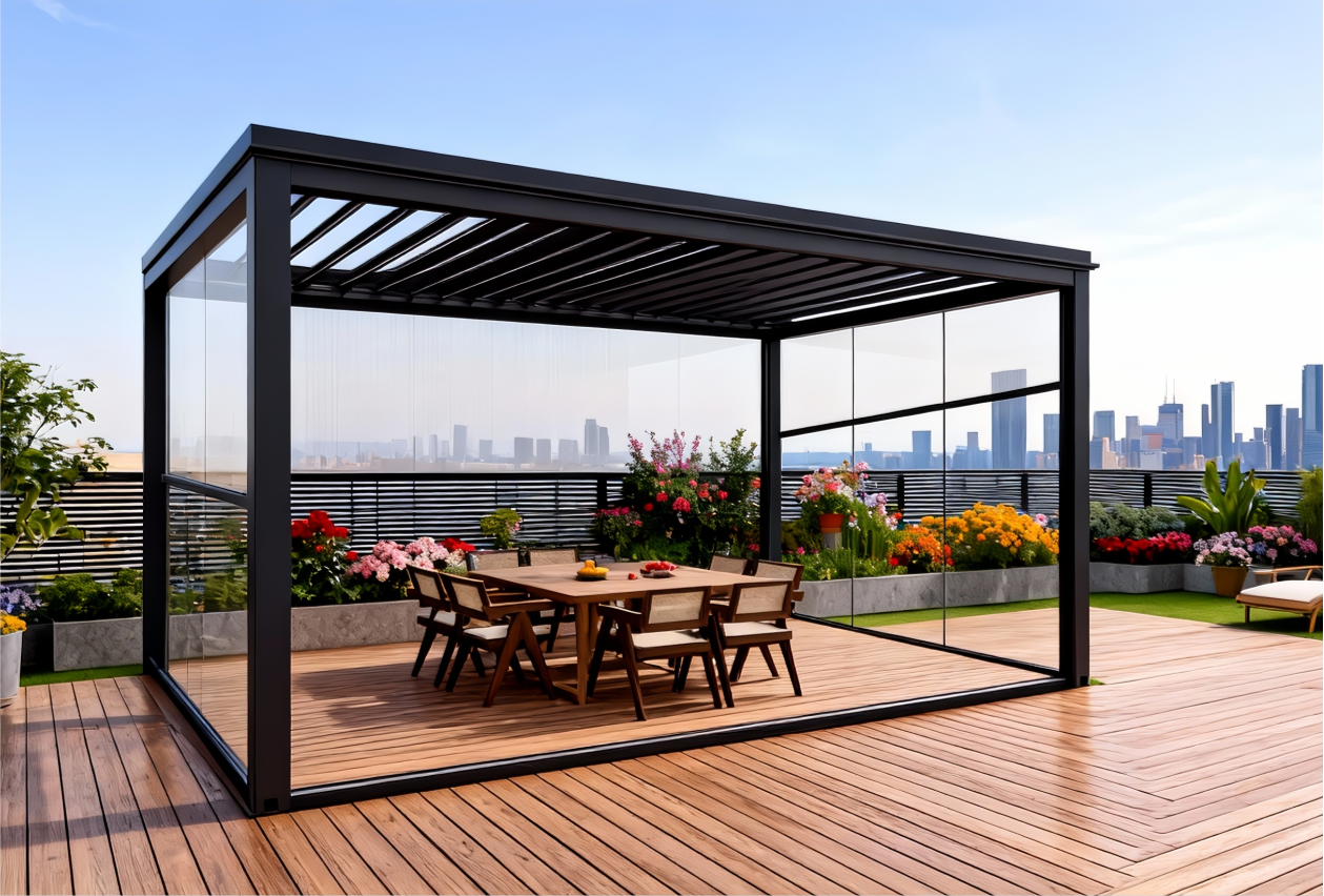 伟家业系统门窗智能化生产线展示