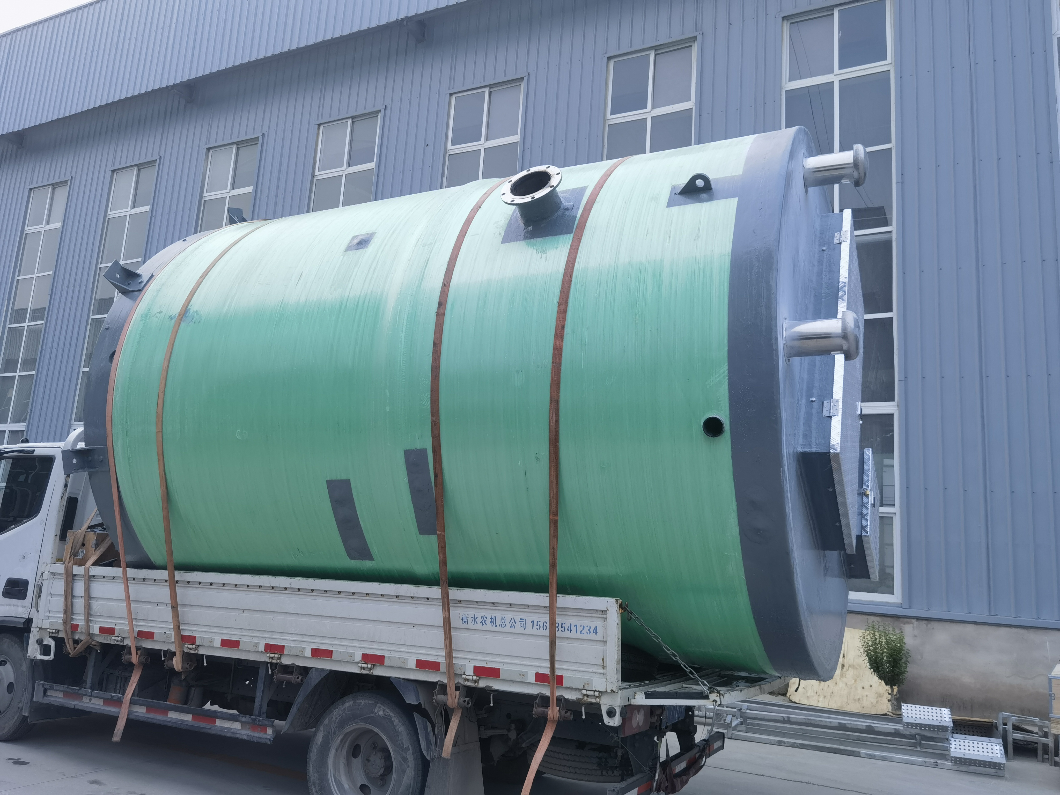 河北姚阔环保科技有限公司一体化泵站生产车间