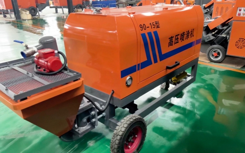 细石混凝土输送泵在复杂工况下的应用