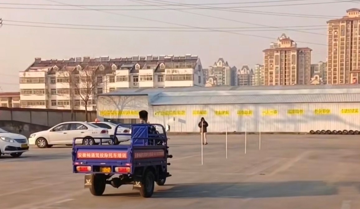 安徽畅通驾校摩托车训练场地实景