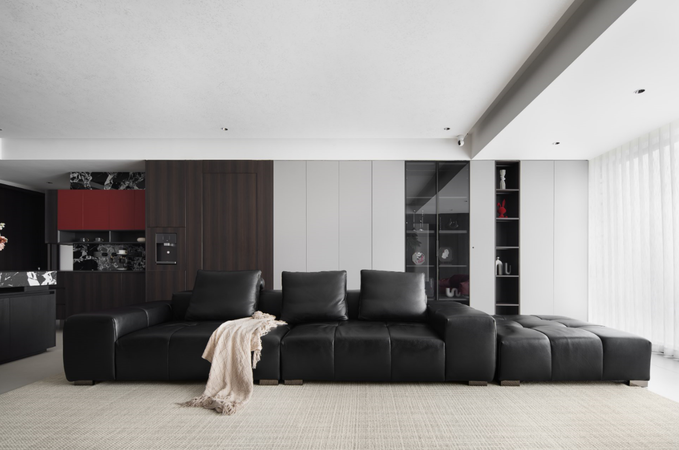 美迪装饰为旅美画家李自健打造的艺术居所实景